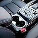 Luocky Chrome Interior Center Control Water Cup Holder Cover Trim for Mazda CX-5 CX5 2017 2018 2019 Interior Accessories