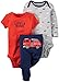 Carter's Baby Boys 3 Pc Back Art 126g347, Navy, New Born