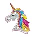 YOBEYI Diamond Painting Unicorn with LED Lights DIY Special Shaped Full Drill Crystal Diamond Drawing Bedside Lamp for Home Decoration (Unicorn A)