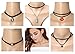 Sunflower Choker Necklaces Black Velvet Lace Adjustable Tattoo for Women Girls Teens(8 pieces)