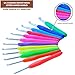 Best Crochet Hook Set with Ergonomic Cushioned Handles for Extreme Comfort. Perfect Crochet Hooks for Arthritic Hands, Smooth Knitting Needles for Superior Results & Knitting Accessories