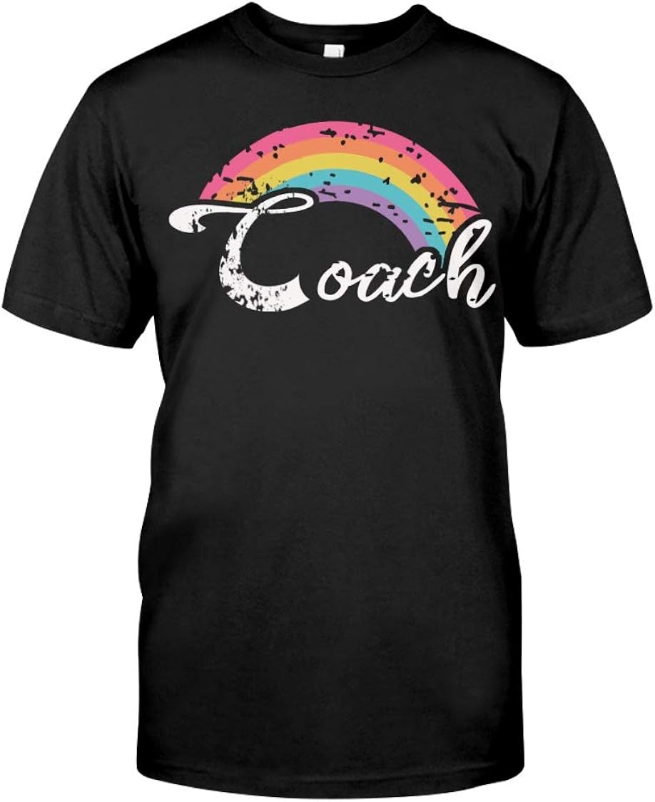 Coach Rainbow TShirt Amazon.de Bekleidung