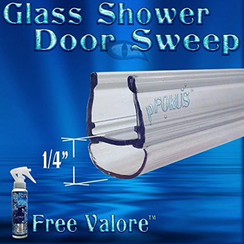 Ds102 for 5/16'' Glass- Bypass Slider Glass Shower Door Seal - 36'' Length - Free 4oz Bottle of Valore Sealer. Don't Be Fooled By Cheap Imported Seals and Sweeps. Over $50 Free Shipping!!!