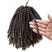 Flyteng spring twist hair braiding JAMAICAN BOUNCE 8 inch Synthetic Hair Crochet Braids T30…