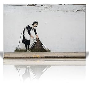 Print Maid in London Street Art Guerilla Banksy Street Artwork