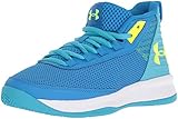 Under Armour Girls' Pre School Jet 2018 Basketball Shoe, Blue Circuit (400)/Alpine, 2.5