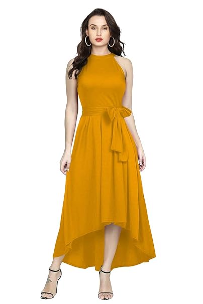 yellow one piece dress