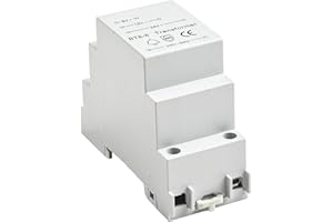 BT8-8 Doorbell Transformer, 230V AC Input, 8V/12V/24V AC Output, 8VA Max Power, Compact 86x36x66mm Epoxy Resin Housing, for W