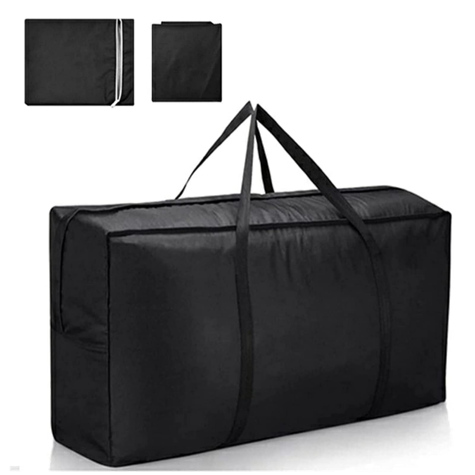 Garden Storage Bag,Heavy Duty Furniture Cushion Cover Bags Garden Storage Bag, Protective Cover For Outdoor Tent Bags, Waterproof Storage Bag With Carry Handle,116 x 47 x 51 cm