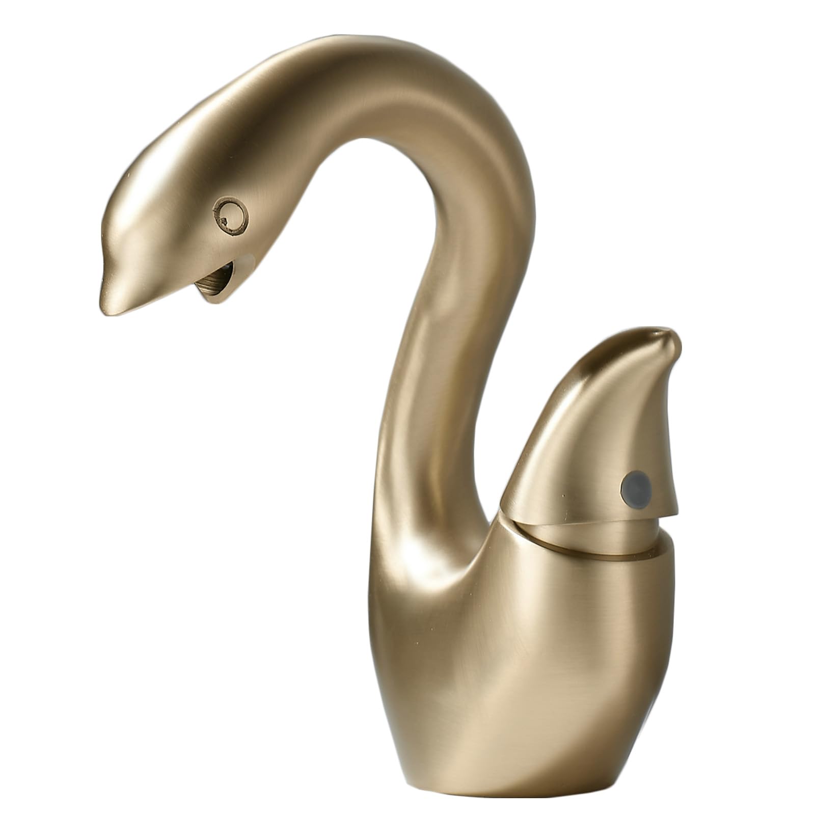 Bathroom Sink Faucet, NEWRAIN Single Hole Bathroom Faucet, One Handle ...