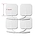 TENS Unit Replacement Pads, 24 Pcs Various Sized Premium Reusable Electrodes Patches - Compatible with AUVON TENS 7000 EMS Massage Therapy Machine, Latex-Free for Back and Multiple Pain Relief
