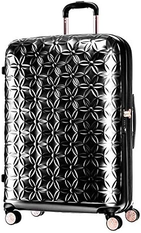 large 4 wheel hard suitcase