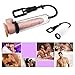 LIVE4COOL Vacuum Penis Pump Strengthen Manual Penis Enlarger Booster Extender Device for Men Penis Massage Care male sex toy with 1pcs Lifelike Vagina Sleeve, 3pcs Suction Sleeves in 3 Sizes