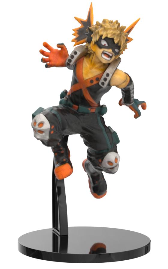 Amazon Com Banpresto My Hero Academia King Of Artist Katsuki Bakugo Figure Multiple Colors Toys Games