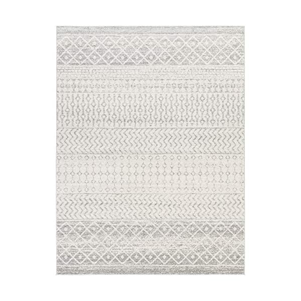 Livabliss Chester Boho Moroccan Area Rug,7'10" x 10'3",Grey The Home