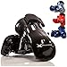 whistlekick Pair Martial Arts Gloves, Stealth, Black (Adult, Large) with Industry Leading Warranty-Karate Gear/Taekwondo Sparring Gear Set