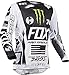Fox Racing 180 Monster/PC SE Men's Off-Road Motorcycle Jerseys - White/Black/Green/Medium