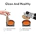 ZLG Stainless Steel Can Opener Manual , with Sharp Cutting Wheel, Smooth Edge,Easy Turn Design and Won't Touch Food,Black