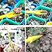 Auger Drill Bit Garden Plant Flower Bulb Auger Rapid Planter Bulb & Bedding Plant Auger for 3/8