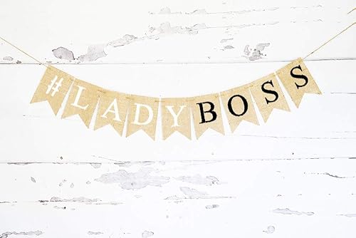 Amazon Com Ladyboss Banner Office Party Decorations Handmade