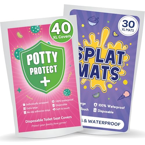 Toilet Seat Covers and Splat Mats