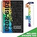 Dated Middle School or High School Student Planner for Academic Year 2019-2020 (Block Style - 5.5