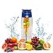 Summer Sale - 24oz Fruit Infuser Water Bottle Flip Top Lid BPA Free Tritan - Leak Proof with Handle