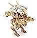 Overwatch D.VA's Meka 3D Wood Puzzle & Model Figure Kit (149 Pcs) with Poster - Build & Paint a 3-D Video Game Replica Toy, No Glue Required - Officially Licensed - Gift for Kids, Teens, Adults - 12+