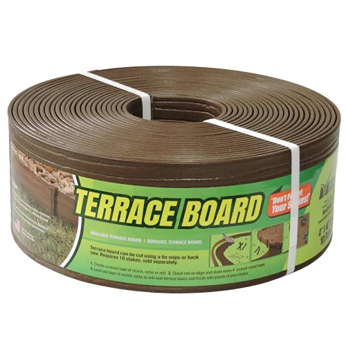 MASTER MARK Terrace Board, Landscape Coiled Edging, Grass Barrier