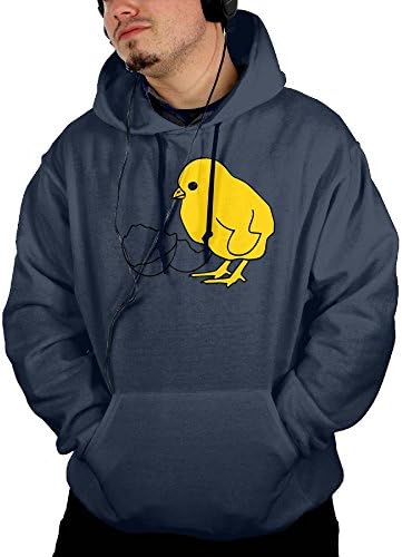 ZheeMGUWDA Cool Fashion Hoodie Sweatshirt Coat Navy Baby Chicken