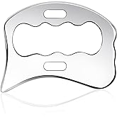 Rylpoint Guasha Massage Tool, Grade Stainless Steel Scraping Tool for Soft Tissue Upgrade Physical Therapy Stuff,Used for Back, Legs, Arms,Neck,Shoulder, Gua sha Tool