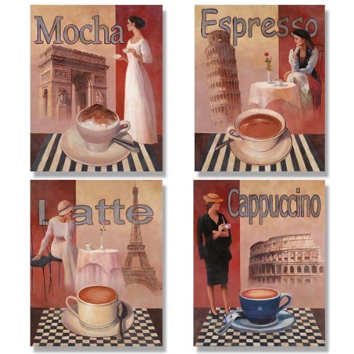 Paris cafe kitchen decor