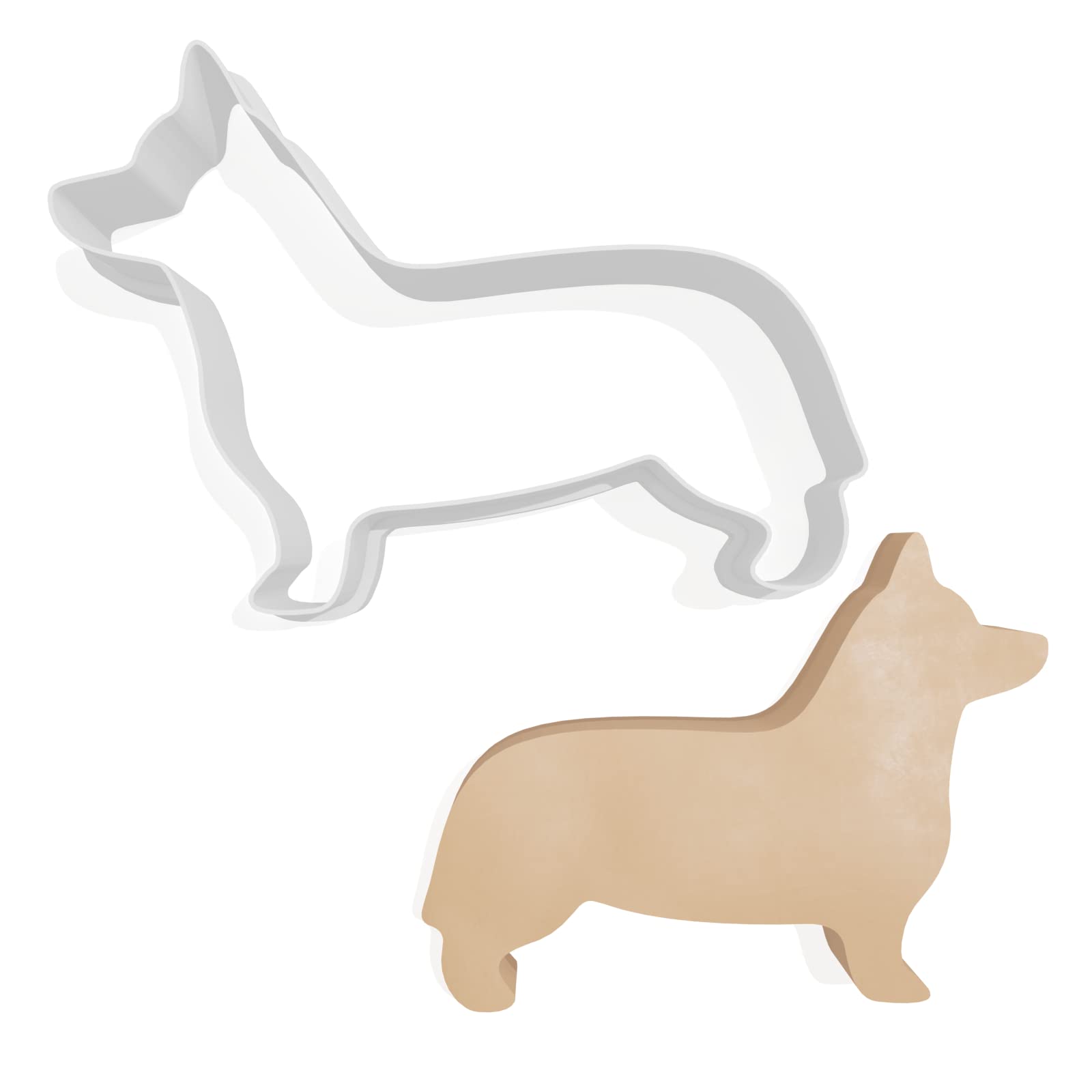 Corgi Dog Cookie Cutter - 3 Sizes