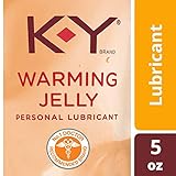 K-Y Warming Jelly Personal Lubricant (5 oz), Premium Non-Greasy Warming Lube for Women, Men & Couples (Pack of 3)