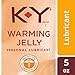 K-Y Warming Jelly Personal Lubricant (5 oz), Premium Non-Greasy Warming Lube for Women, Men & Couples (Pack of 3) primary
