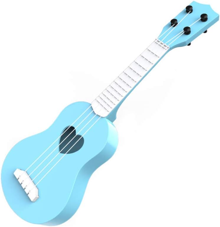 Azul Claro NUOBESTY Niños Ukelele Guitarra pequeña 4 Cuerdas Instrumento  Musical Juguetes educativos de Aprendizaje con partitura Musical Regalo de  Fiesta para niños niños Estudiantes Principiantes Guitarras y cuerda  Instrumentos musicales para