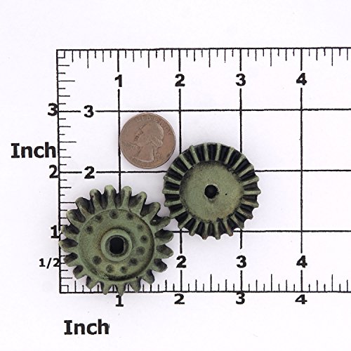 Silicone Steampunk Gear Mold use with Fondant, Chocolate Candy, Metal Clay, Resin, Clay