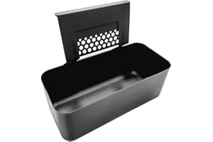 JIN BETTER GRILL PARTS Grease Catcher with Built-in Filter Replacement for Blackstone 17, 22, 28, 30,36 inch, Grease Tray Cup Accessories for Blackstone Griddle