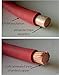 6 AWG Gauge Red + Black Pure Copper Battery Inverter Cables Solar, RV, Car, Boat 12 in 3/8 in Lugs
