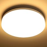 Lepro Bathroom Light Warm White 15W 1500 lm IP54 3000K Round Ceiling Light