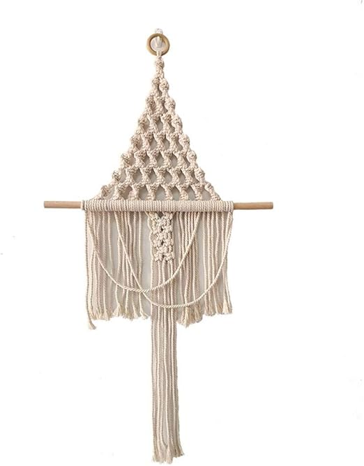 Rethyrel Tapiz Nordico Tejido A Mano Con Hilo De Algodon Para