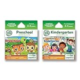 LeapFrog LeapPad Game Cartridges: Get Ready for Kindergarten, Preschool Adventures (2-Pack)