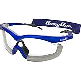 Going One Sports Safety Glasses - Protective Eyewear, Eye Protection Goggles for Pickleball; Padded Eye Rims, Men and Women