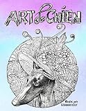Art de chien: Un livre de coloriage pour adultes pour les amoureux des chiens (French Edition) by Papeterie Bleu, Susannah Kelly