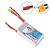 GNB 450mAh LiPo Battery 3S 80C 11.1V XT30 and JST Connector for FPV Racing Drone