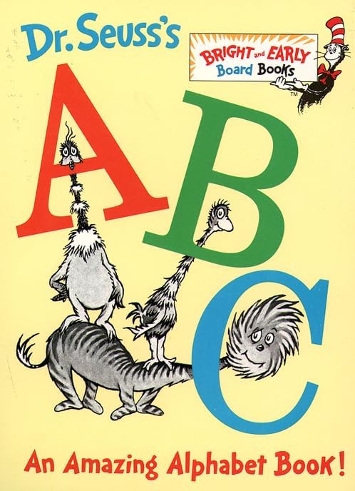 Amazon.com: Dr. Seuss's ABC: An Amazing Alphabet Book! (Larger