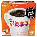 Dunkin Donuts Dark Roast Coffee K-Cups For Keurig K Cup Brewers (16)