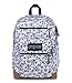 JanSport Cool Student Backpack for College Students, Teens, with 15-inch Laptop Sleeve, White Field Floral - Large Computer Bag Rucksack with 2 Compartments, Ergonomic Straps - Bookbag for Men, Women