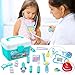 Juboury Kids Doctor Kit 33 Pieces Toy Medical Kits Pretend-n-Play Dentist Medical Kit with Electronic Stethoscope for Kids, School Classroom, Easter Stuffers, Party and Role Play