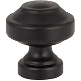Atlas Homewares A640-BL 1-1/8 in. (29mm) Malin Collection Knob, Matte Black